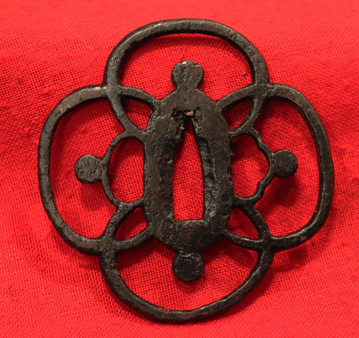 A Koto Period O-Sukashi Katana Tsuba