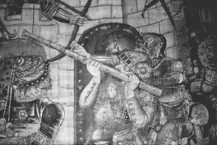 A Hugely Impressive & Beautiful, Gothic, Medieval Form Pole Or Tiller Gun, Light Cannon Size Yet Hand Portable.