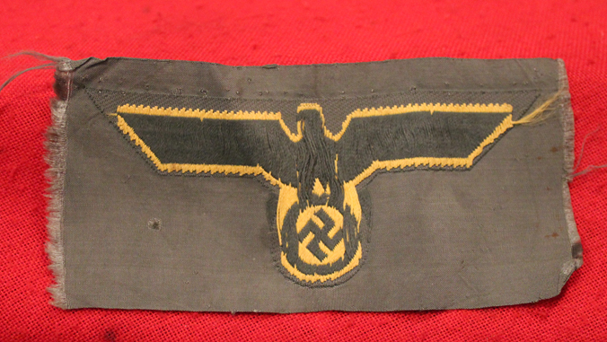 A German WW2 Kriegsmarine Coastal Artillery BeVo Breast Eagle