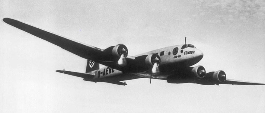 An NSFK German Flight of 1938 Souvenir Ashtray Of Aeronautical Alloy