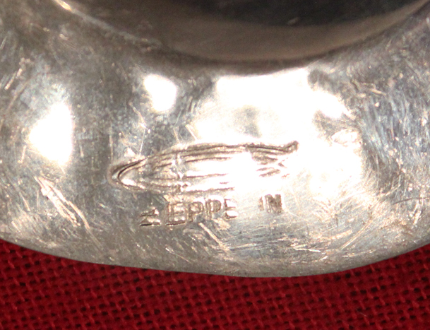 An American, Goodyear Co. Ashtray Made From Duralumin From Airship Akron