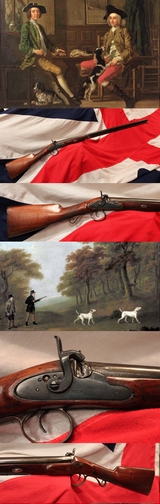 A King George IIIrd Late 18th Century English Fowling Musket By Smith