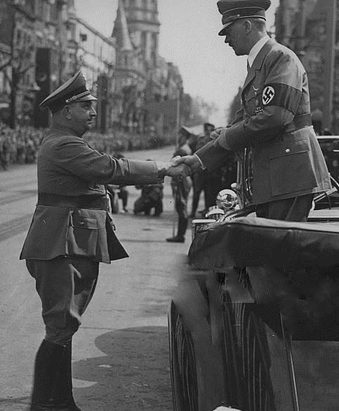 Original 1930’s Third Reich Portrait of Rudolf Jordan Hitler's Personally Appointed Gauleiter of Halle-Merseburg & Magdeburg-Anhalt and Former General of the SA, Gruppenfuhrer der SA. Likely Commissioned & Paid For By Adolf Hitler Personally