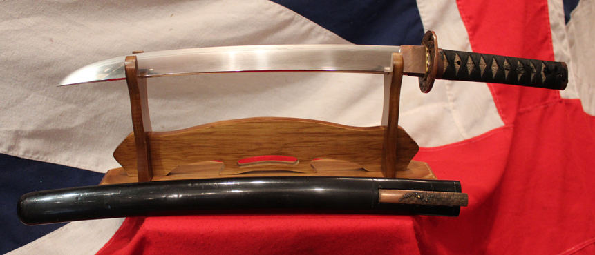 A Fabulous Wakizashi by Master Sadahide Student of Masahide Dated 1830