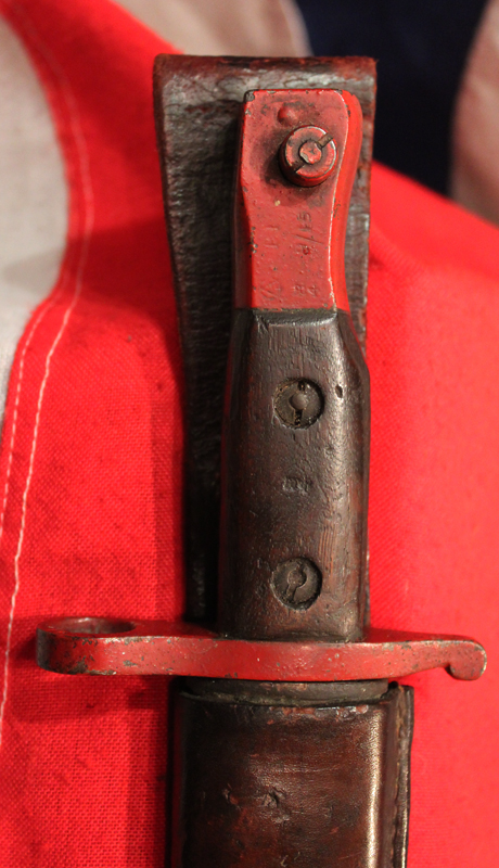 A Most Desirable & Rare Canadian WW1 Historical Regimental Ross Bayonet of The 1st Depot Battalion, 1st Quebec Regt. One Of The Great Heroic Regiments Of Canada From The Close of the Great War.