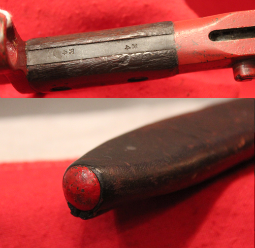 A Most Desirable & Rare Canadian WW1 Historical Regimental Ross Bayonet of The 1st Depot Battalion, 1st Quebec Regt. One Of The Great Heroic Regiments Of Canada From The Close of the Great War.