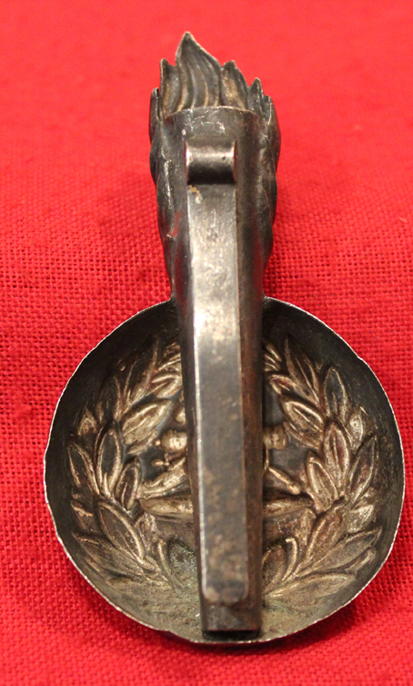 A Scarce Volunteer Artillery Officers- Busby Plume Holder Badge circa 1860 to 1873.