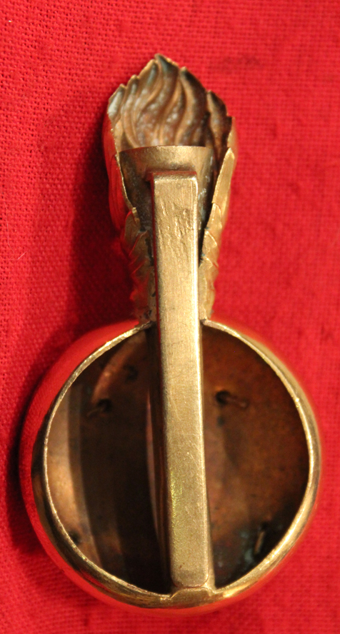Royal Artillery, Victorian Officer's 'Busby' Helmet Plume Holder Circa 1859-78.