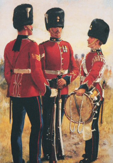 A Very Good Fur Cap Plume Badge Of The Royal Welch Fusiliers