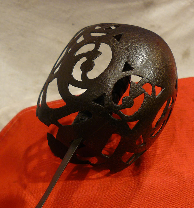 Original 18th Century Scottish Fencible Regimental Basket Hilted Broadsword