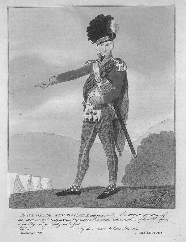 Original 18th Century Scottish Fencible Regimental Basket Hilted Broadsword