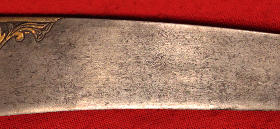 An Absolutely Stunning Museum Piece & Fit For A Prince, An 18th-19th Century Wootz Steel & Gold Dagger. Likely Made for A Turkish, Ottoman Empire Pasha Or Noble Of the Highest Status. Napoleonic Wars Period. As Worn By A Grand Vizier of the Ottoman Empire