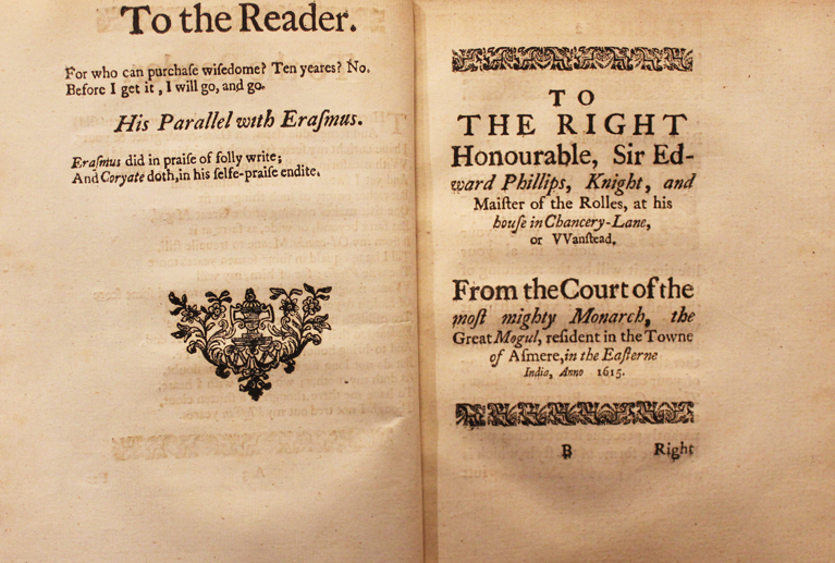 Very Rare, 1616 Coryate's Traveller For The English Wits. A