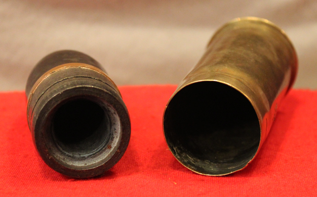 An Original, WW1, German Kaiserliche Marine Vickers-Maxim I Pounder Pom Pom Shell