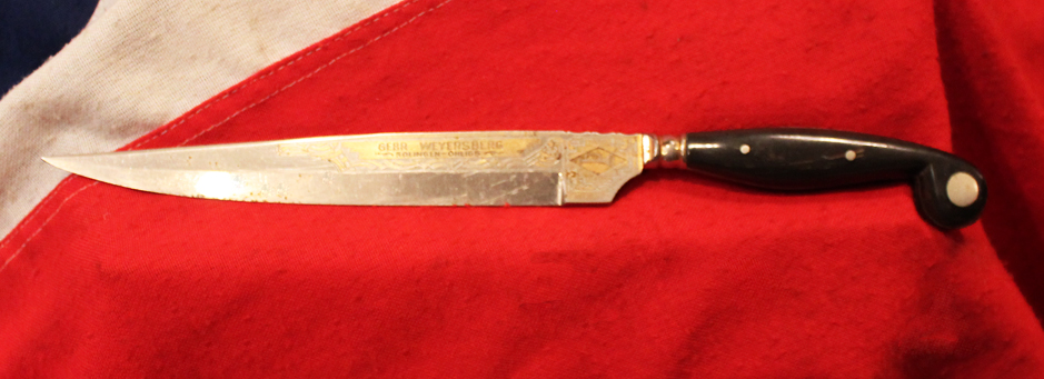 A South American Sorocabana Knife 'Faca De Ponta’ of the South American Cowboys