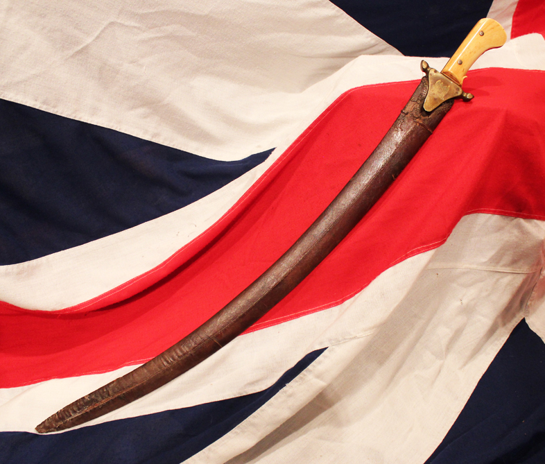 A Very Good, Original, Napoleonic Wars Period, Imperial Russian Romanov Cavalry Sabre Engraved With The Russian Double Eagle Crest. French Invasion and Retreat From Moscow Period of 1812