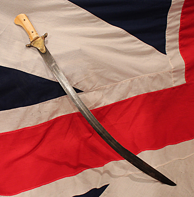 A Very Good, Original, Napoleonic Wars Period, Imperial Russian Romanov Cavalry Sabre Engraved With The Russian Double Eagle Crest. French Invasion and Retreat From Moscow Period of 1812