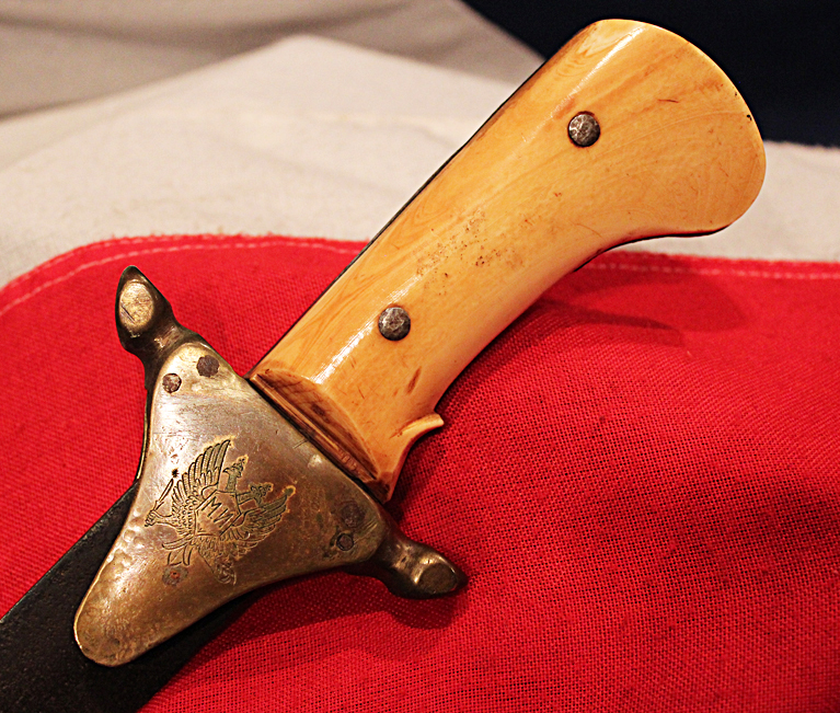 A Very Good, Original, Napoleonic Wars Period, Imperial Russian Romanov Cavalry Sabre Engraved With The Russian Double Eagle Crest. French Invasion and Retreat From Moscow Period of 1812