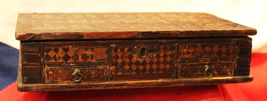 A Superb Napoleonic French 'Prisoner-of-War' Travelling Dressing Case