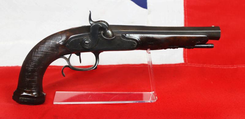 A Fabulous Circa 1808, A Year XII Silex Pistol for General Staff Officers, Octagonal Rifled Barrel in 17 mm calibre, Napoleonic Period Pistol By Napoleon’s Personal Gunsmith,The Great Jean Le Page of Paris