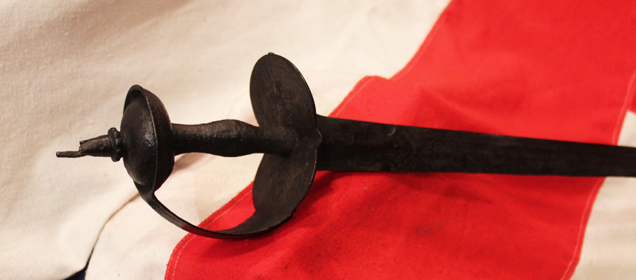 A Most Scarce 16th Century Indian 'Firangi' Battle Sword Circa 1500's Basket Hilt Form