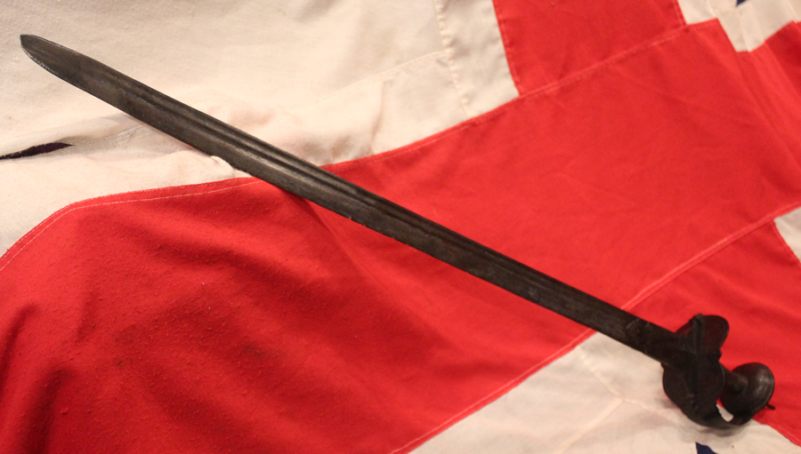 A Most Scarce 16th Century Indian 'Firangi' Battle Sword Circa 1500's Basket Hilt Form