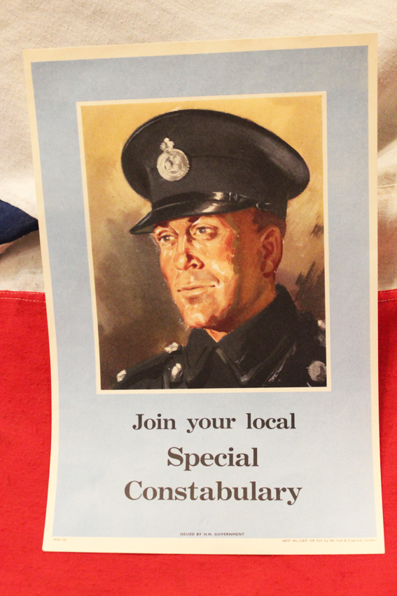 An Original WW2 British Special Constabulary Recruitment Poster