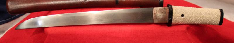 A Good Shinto Aikuchi Tanto Samurai Dagger With a Fine & Beautiful Polish Blade. Around 400 years Old. All Original Edo Period Koshirae