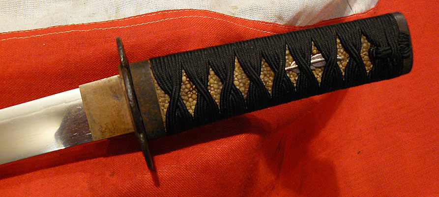 A Fine Signed Shinto O-Tanto Signed Yamoto Daijo Kanehiro.