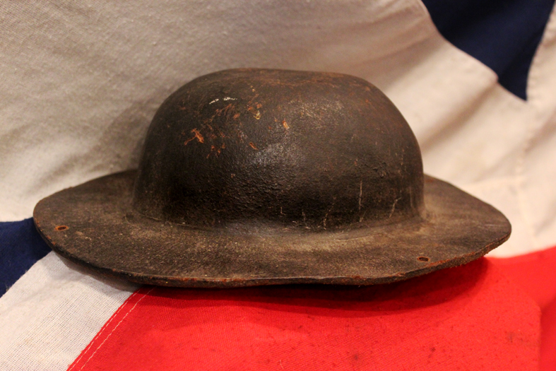 Most Interesting & Incredibly Rare 19th Century Cornish Tin Miner’s Leather 'Tull' Helmet