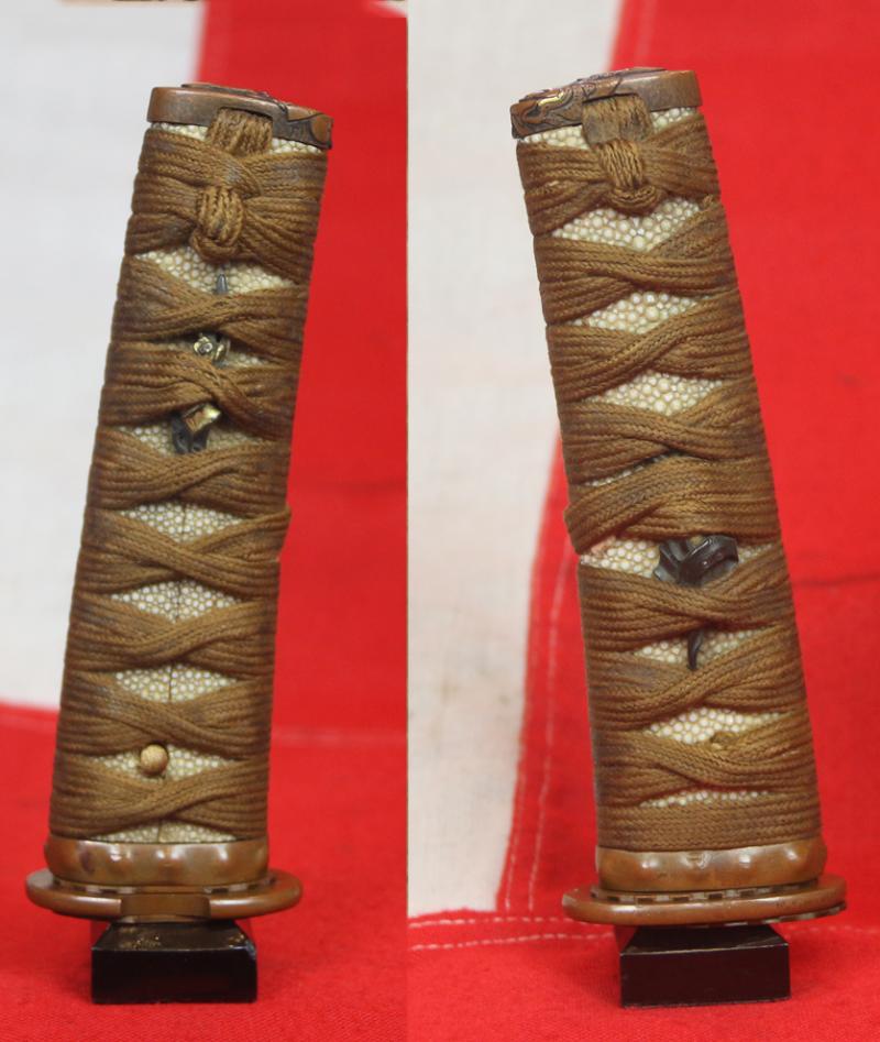 A Set of Exceptionally Beautiful & Fine Edo Period Complete Suite of Samurai Tanto Mounts { Koshirae }. A So Called, Samurai Doctor's Sword, With a Wooden Blade Only