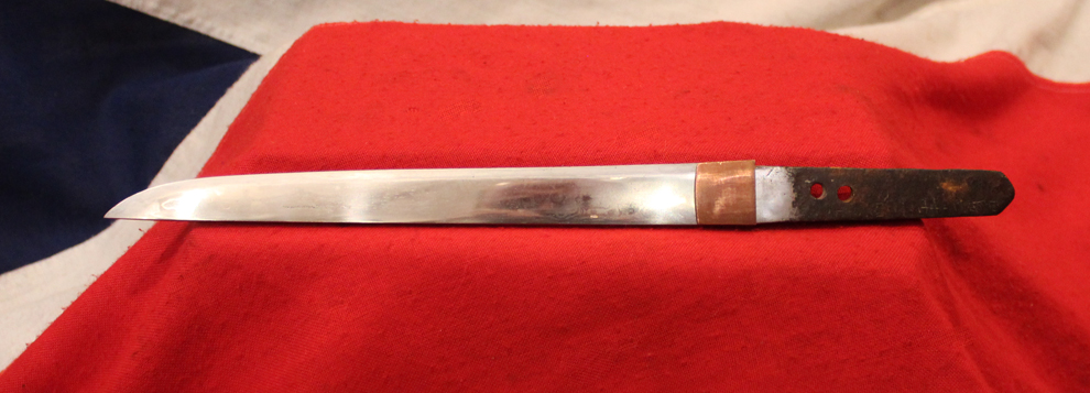 A Very Fine Early Japanese Armour Piercing Tanto Signed and Dated 1558. Just One Example of Our Amazing Selection of Hundreds of Original Samurai Swords To Be Viewed In Our Gallery. Said By Many To Be One of The Best In The World