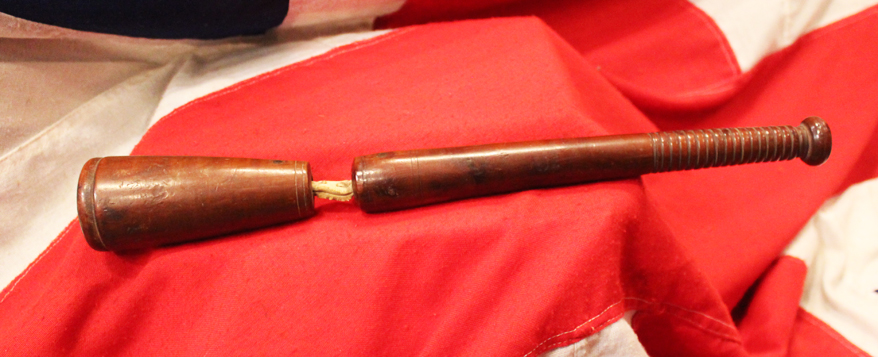 A Superb 19th Century Persuader Cosh. A Victorian, City Dwellers Version Of A Royal Navy 'Press-Gang' Cosh