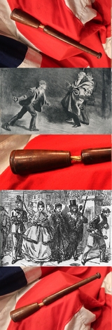 A Superb 19th Century Persuader Cosh. A Victorian, City Dwellers Version Of A Royal Navy 'Press-Gang' Cosh