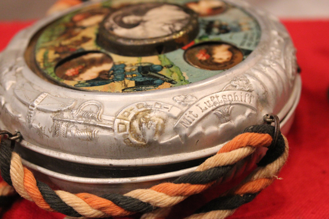 A Most Decorative Imperial German WW1 Soldiers Schnapps Flask