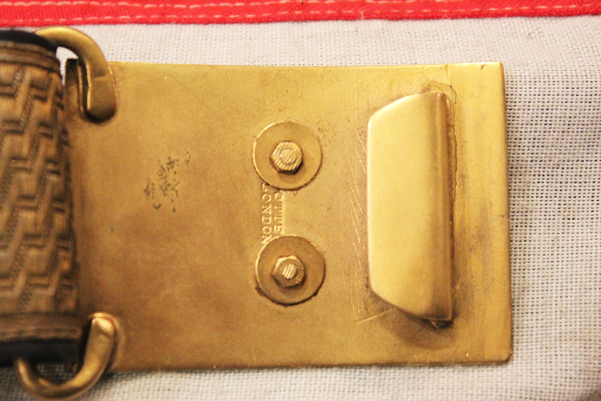 A Superb Victorian Hampshire Regt. Officers Full Dress Belt and Belt Plate One of the Best Examples We Have Ever Seen