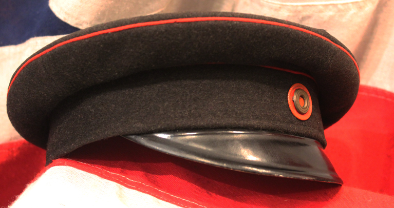 Imperial German Peaked Cap for Fire Protection Officer of Lubeck