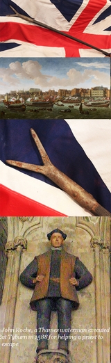 Very Rare Company Of Watermen, River Thames, Tudor' Barge Fork Circa 1530 Ideal For A Tudor House or Museum Type Display. From The Era of Thomas Cromwell A Frequent User Of Thames Barges