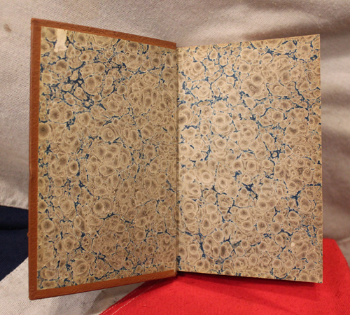 A Most Rare, Circa 1822, Brown Calf & Morocco Leather Bound Volume of 'The Stranger in Brighton' & Baxter's Directory. Compiled and Published by by J.Baxter of North Street Brighton