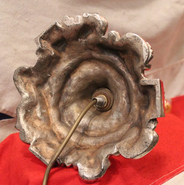 A Magnificent & Fabulous Quality Antique French Rococo Silver Table Lamp