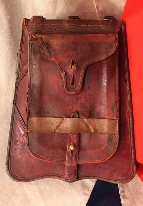 A Very Good & Most Rare ‘Colonel-of-Staff’ Hussars Regiments 19th Century British Army Colonel’s Undress Sabretache, in Russia Leather, With Royal Cypher