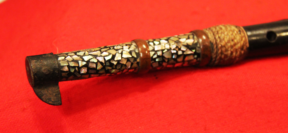 A Most Unusual Antique, Ceremonial, Edo Period Samurai's Weapon Representation of a Ninja's Kama, the Hook or Sickle