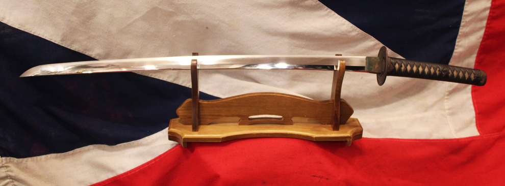 A Very Good & Beautiful, Late Koto Samurai Katana, Mounted With A Full Suite of Higo Mounts