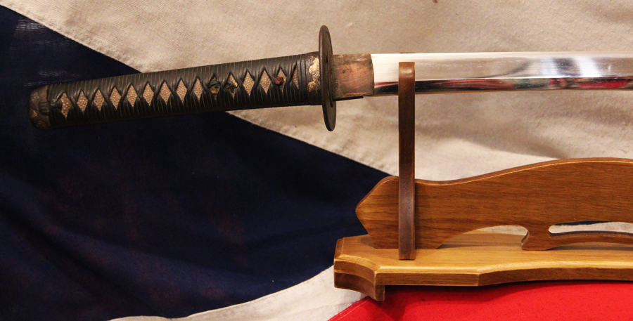 A Very Good & Beautiful, Late Koto Samurai Katana, Mounted With A Full Suite of Higo Mounts