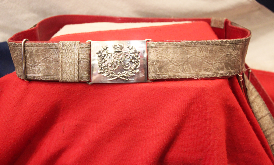 A Superb, Victorian, Scottish Lord Lieutenant's Belt Plate and Silver Bullion, Belt and Sword Straps. Queen Victoria's Personal Representative in Scotland When She Was Not Available