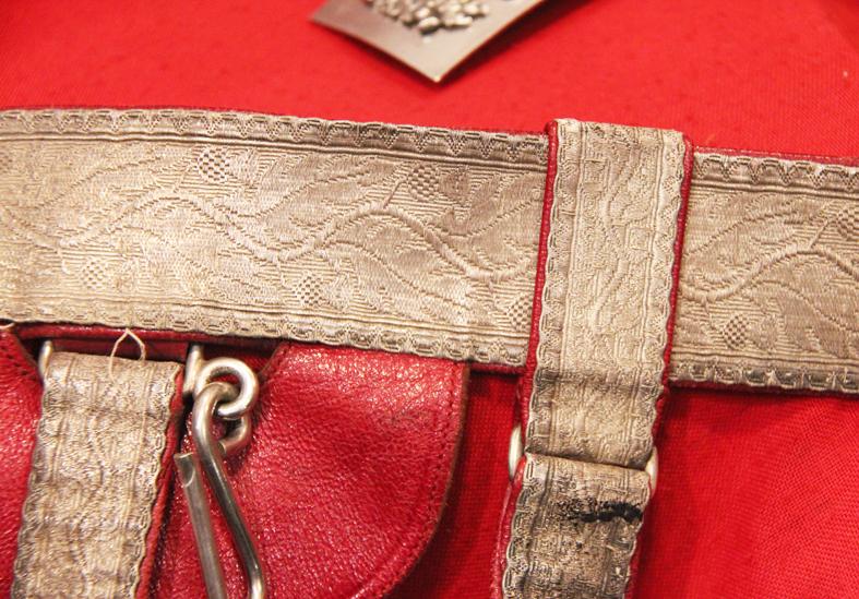 A Superb, Victorian, Scottish Lord Lieutenant's Belt Plate and Silver Bullion, Belt and Sword Straps. Queen Victoria's Personal Representative in Scotland When She Was Not Available