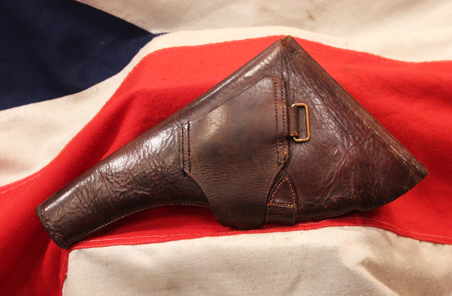 A Very Good British WW1, 1915, .455 MKVI Revolver Holster. An Absolute Corker!