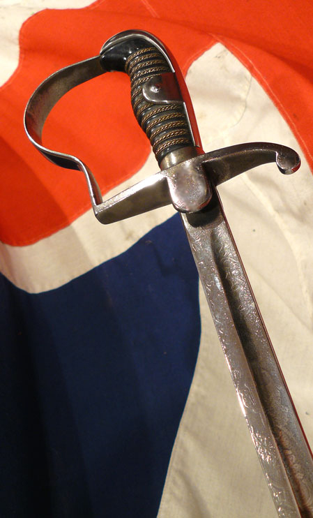 A Good, & Very Rare, German Third Reich, WW2 Wehrmacht 14th Kavallerie Regimental Sword