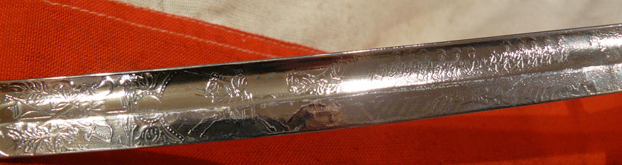 A Good, & Very Rare, German Third Reich, WW2 Wehrmacht 14th Kavallerie Regimental Sword