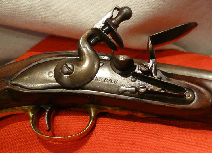 Beautiful ‘Queen Anne’, London, Dragoon Officer's Long Barrel Horse Pistol, Lock Named James Barber A Most Beautiful Example.